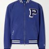 Logo-Appliquéd Cotton Bomber Jacket