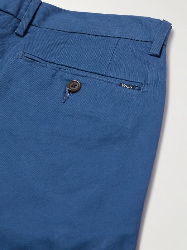 Greenwich Straight-Leg Cotton-Blend Trousers - CU