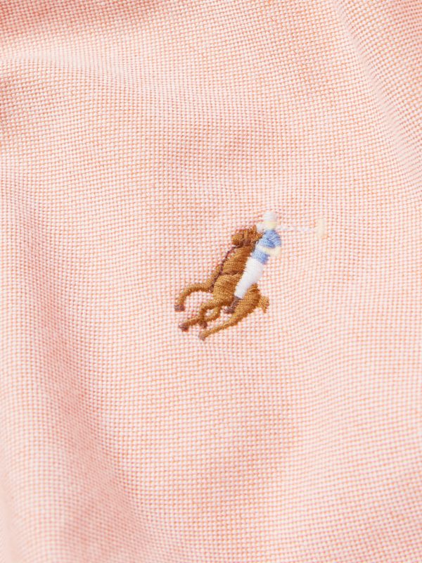 Button-Down Logo-Embroidered Cotton Oxford Shirt - CU Button-Down Logo-Embroidered Cotton Oxford Shirt - CU