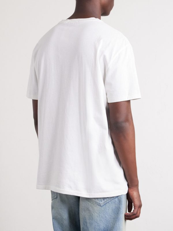 Polo Bear Printed Cotton-Jersey T-Shirt - BK