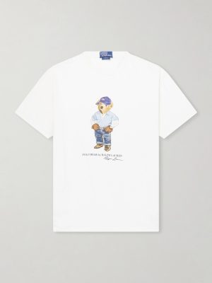 Polo Bear Printed Cotton-Jersey T-Shirt Polo Bear Printed Cotton-Jersey T-Shirt