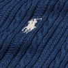 Logo-Embroidered Cable-Knit Cotton Vest - CU