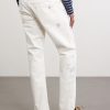 Straight-Leg Printed Cotton-Twill Trousers - BK Straight-Leg Printed Cotton-Twill Trousers - BK