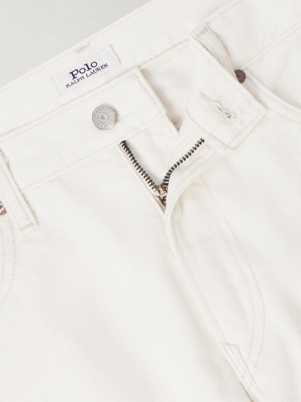 Straight-Leg Printed Cotton-Twill Trousers - E1 Straight-Leg Printed Cotton-Twill Trousers - E1