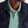 Logo-Embroidered Cotton and Linen-Blend Polo Shirt - CU Logo-Embroidered Cotton and Linen-Blend Polo Shirt - CU