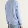 Logo-Embroidered Cotton-Piqué Half-Zip Sweater - BK Logo-Embroidered Cotton-Piqué Half-Zip Sweater - BK