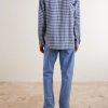 Checked Cotton-Flannel Shirt - BK Checked Cotton-Flannel Shirt - BK