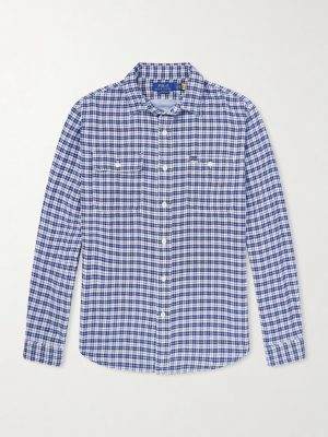 Checked Cotton-Flannel Shirt Checked Cotton-Flannel Shirt