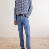 Checked Cotton-Flannel Shirt - OU Checked Cotton-Flannel Shirt - OU
