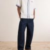 Logo-Embroidered Printed Cotton Shirt - OU