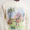 Logo-Appliquéd Printed Cashmere Sweater - CU Logo-Appliquéd Printed Cashmere Sweater - CU
