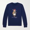 Printed Cotton-Blend Jersey Sweatshirt