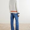 Logo-Embroidered Cotton Sweater - BK Logo-Embroidered Cotton Sweater - BK