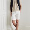 Open-Collar Logo-Embroidered Cotton-Blend Piqué Polo Shirt - OU Open-Collar Logo-Embroidered Cotton-Blend Piqué Polo Shirt - OU