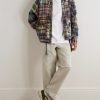 Prepster Tapered Cotton-Twill Drawstring Trousers - OU