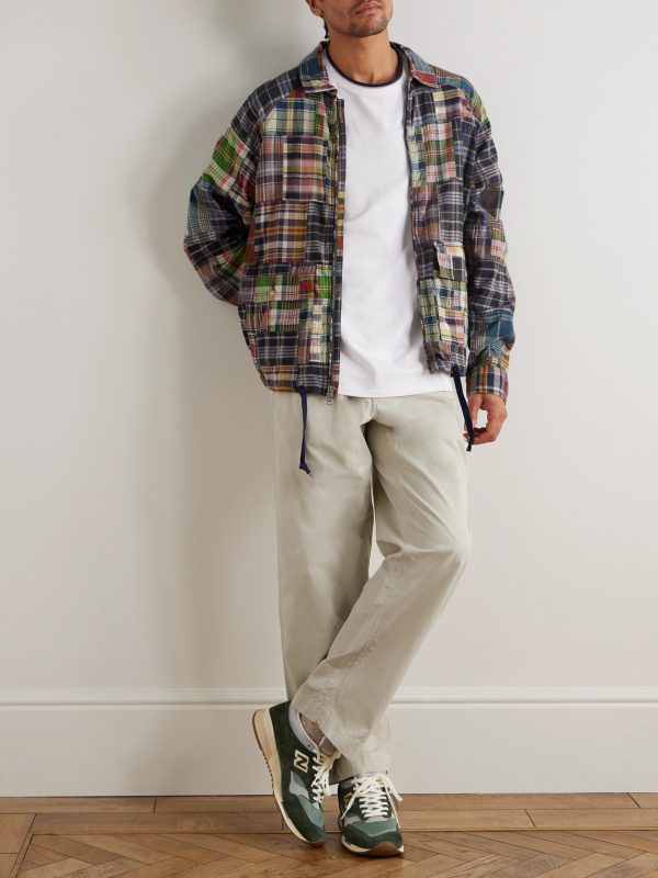 Prepster Tapered Cotton-Twill Drawstring Trousers - OU