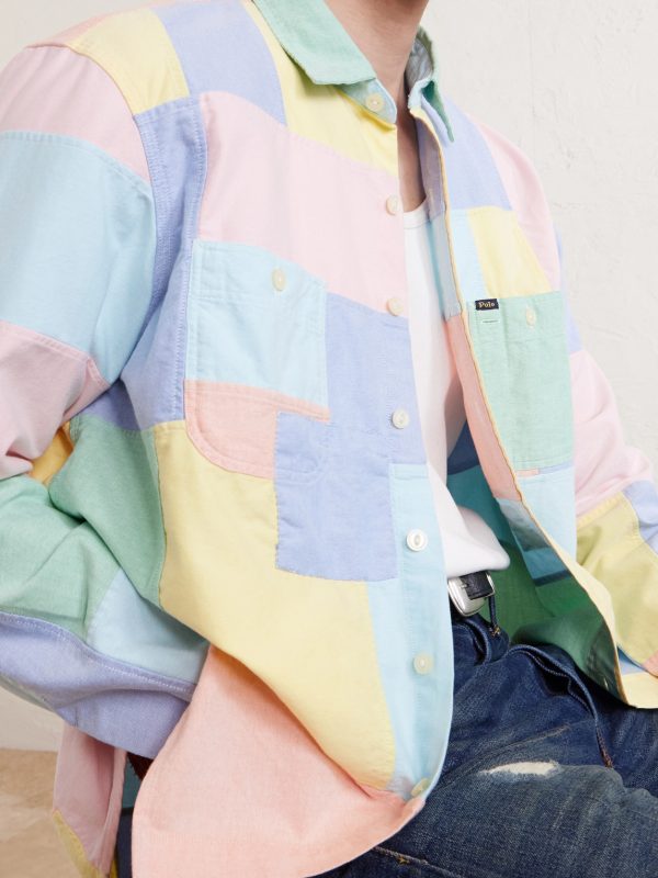 Patchwork Cotton Shirt - CU Patchwork Cotton Shirt - CU