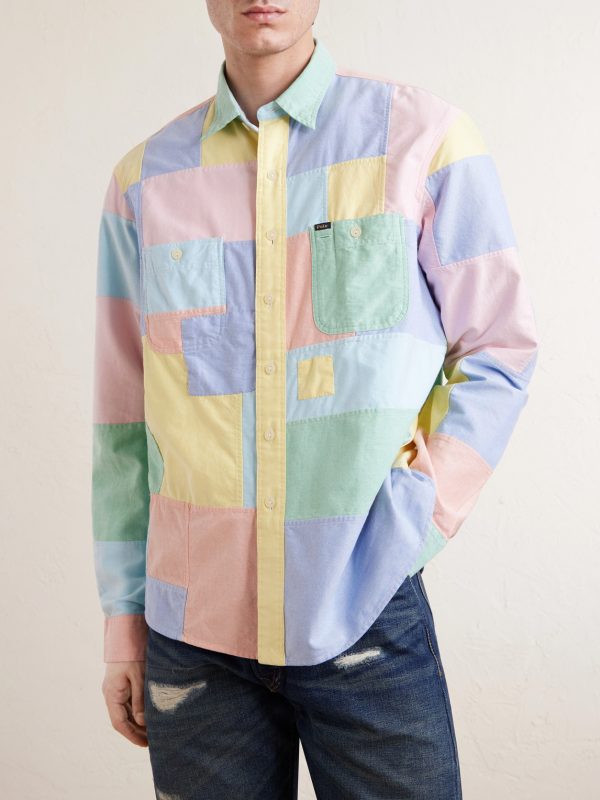 Patchwork Cotton Shirt - FR Patchwork Cotton Shirt - FR