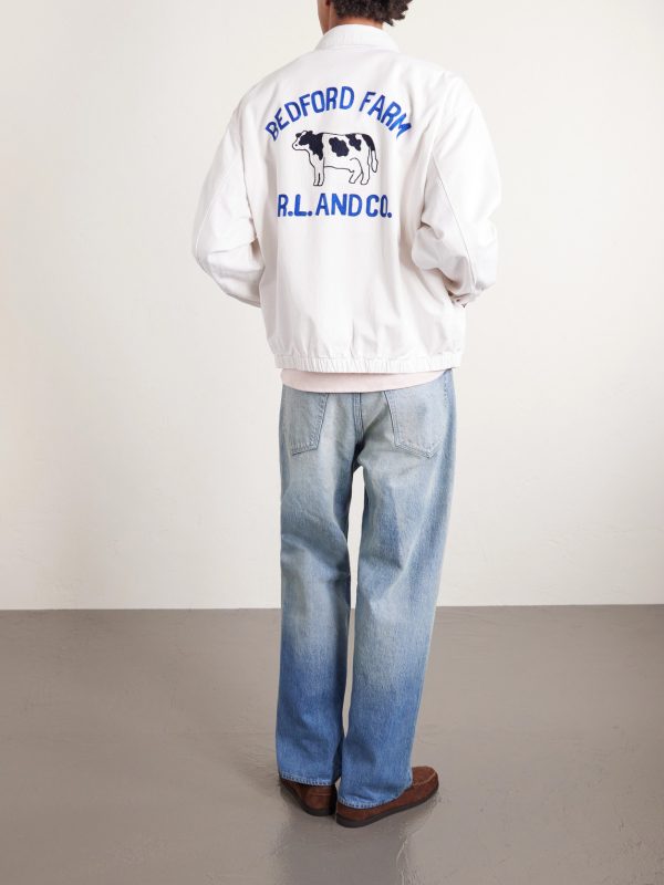 Logo-Embroidered Cotton-Twill Blouson Jacket - BK Logo-Embroidered Cotton-Twill Blouson Jacket - BK