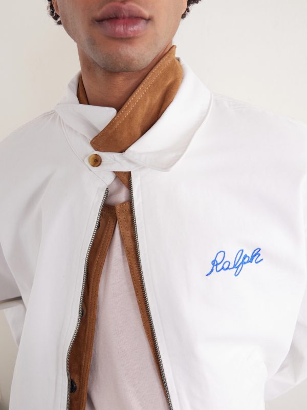 Logo-Embroidered Cotton-Twill Blouson Jacket - CU Logo-Embroidered Cotton-Twill Blouson Jacket - CU