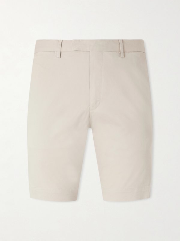 Greenwich Slim-Fit Straight-Leg Stretch-Cotton Chino Shorts Greenwich Slim-Fit Straight-Leg Stretch-Cotton Chino Shorts