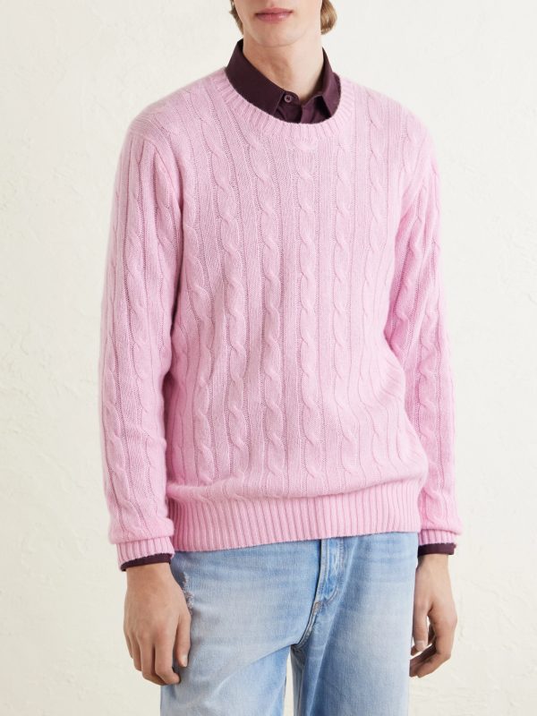 Cable-Knit Cashmere Sweater - FR Cable-Knit Cashmere Sweater - FR