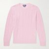 Cable-Knit Cashmere Sweater Cable-Knit Cashmere Sweater