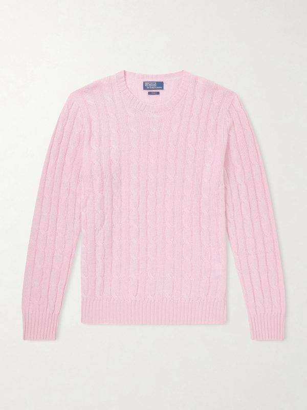 Cable-Knit Cashmere Sweater Cable-Knit Cashmere Sweater
