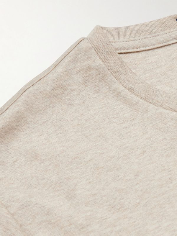 Logo-Embroidered Cotton-Jersey T-Shirt - CU Logo-Embroidered Cotton-Jersey T-Shirt - CU