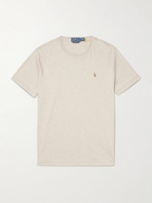 Logo-Embroidered Cotton-Jersey T-Shirt Logo-Embroidered Cotton-Jersey T-Shirt