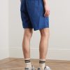 Straight-Leg Cotton Shorts - BK