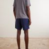 Cotton-Blend Seersucker Drawstring Shorts - BK Cotton-Blend Seersucker Drawstring Shorts - BK