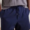 Cotton-Blend Seersucker Drawstring Shorts - CU Cotton-Blend Seersucker Drawstring Shorts - CU
