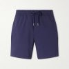 Cotton-Blend Seersucker Drawstring Shorts Cotton-Blend Seersucker Drawstring Shorts