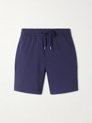 Cotton-Blend Seersucker Drawstring Shorts Cotton-Blend Seersucker Drawstring Shorts