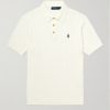 Cable-Knit Cotton Polo Shirt Cable-Knit Cotton Polo Shirt