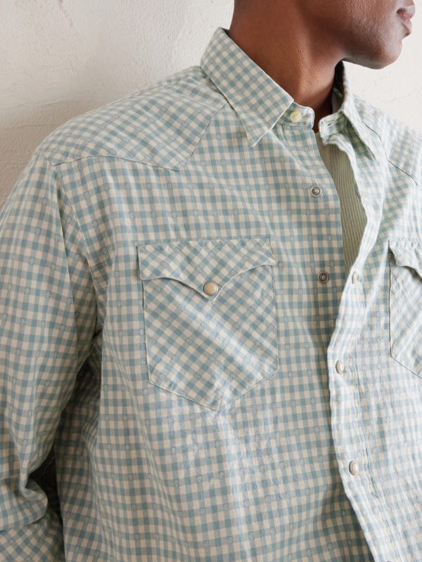 Gingham Cotton-Flannel Shirt - CU Gingham Cotton-Flannel Shirt - CU