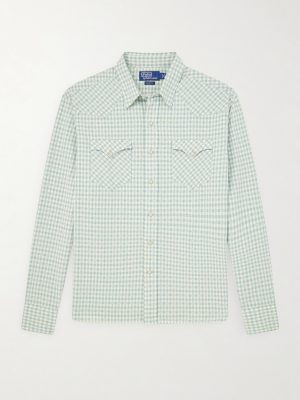 Gingham Cotton-Flannel Shirt Gingham Cotton-Flannel Shirt