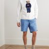 Bedford Straight-Leg Cotton Oxford Shorts - OU Bedford Straight-Leg Cotton Oxford Shorts - OU