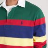 Logo-Embroidered Striped Cotton-Jersey Rugby Shirt - CU