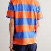 Striped Cotton-Jersey Polo Shirt - BK