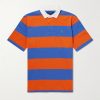 Striped Cotton-Jersey Polo Shirt