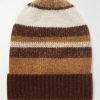 Striped Cashmere Beanie