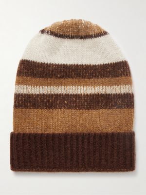 Striped Cashmere Beanie Striped Cashmere Beanie