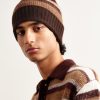 Striped Cashmere Beanie - OU