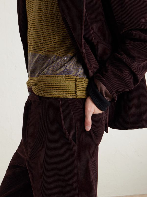 Straight-Leg Cotton-Corduroy Trousers - CU Straight-Leg Cotton-Corduroy Trousers - CU