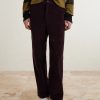 Straight-Leg Cotton-Corduroy Trousers - FR Straight-Leg Cotton-Corduroy Trousers - FR
