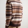 Striped Cashmere Polo Shirt - BK Striped Cashmere Polo Shirt - BK