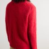 Thistle Brushed Suri Alpaca-Blend Sweater - BK