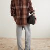 Checked Cashmere Shirt - BK Checked Cashmere Shirt - BK